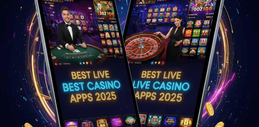 Best live casino apps for Android & iOS